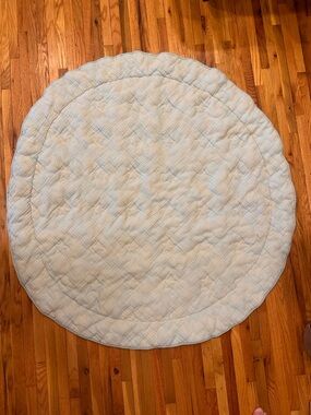 Allswell Organic Cotton Play mat RoundQuilted Pad